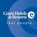 الشعار الخاص بسلسلة فنادق Coast Hotels & Resorts